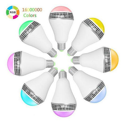 Creative Bluetooth Speaker Bulb – Smart RGB E27 LED Light | Ikeame