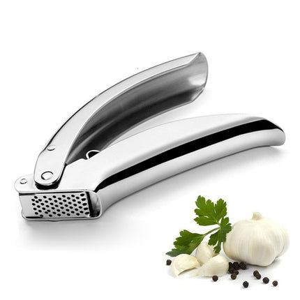 Stainless Steel Garlic Press 🧄 – Manual, Durable & Easy to Clean