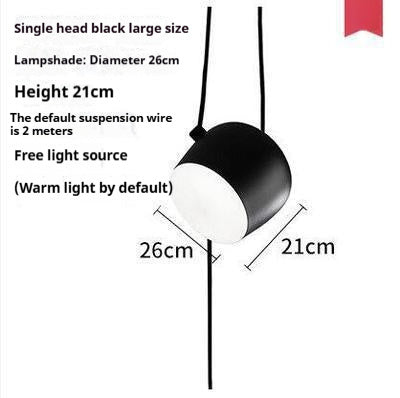 Modern Minimalist Chandelier Personality Restaurant Clothing Store