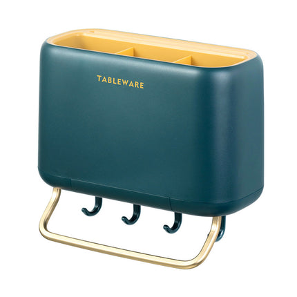 Wall-Mounted Utensil Holder – Green or White