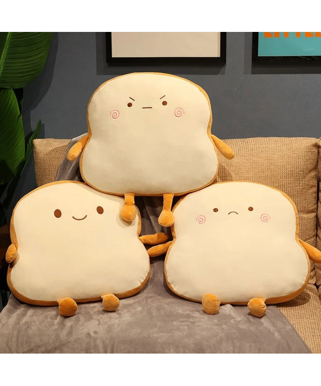 Toast Pillow Blanket | Cute E-Toast-ional Support Cushion