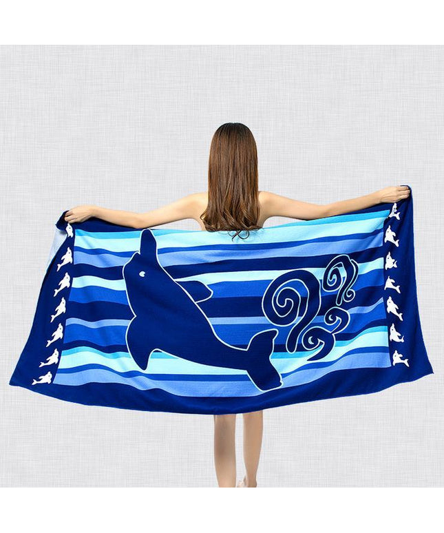 Printed beach towel