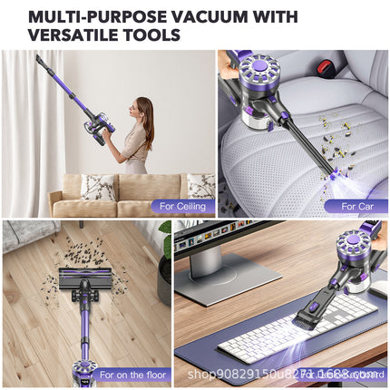 Portable Telescopic Vacuum Cleaner – Cordless Household Cleaning Kit | Ikeame