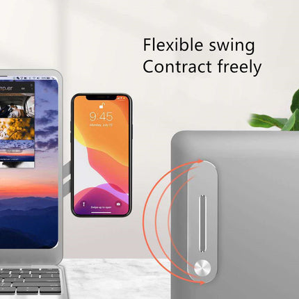 📱 Adjustable Laptop Side Mount – Your Second Screen, Simplified