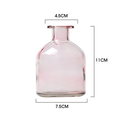 Nordic Glass Vase | Coloured Decorative Flower Vase