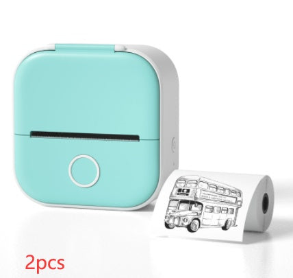 Portable Mini Thermal Label Printer Bluetooth Inkless Pocket Printer