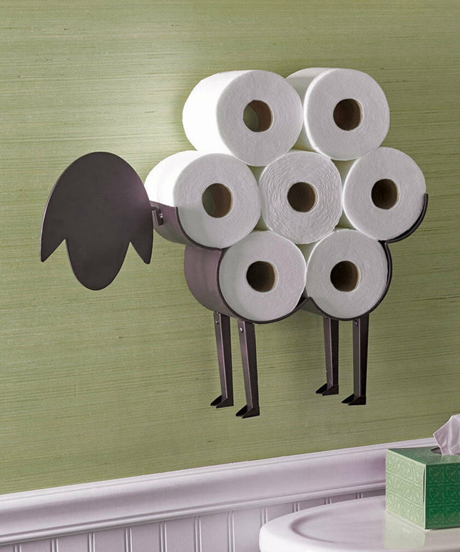 Sheep Toilet Roll Holder | Funny Bathroom Toilet Paper Storage