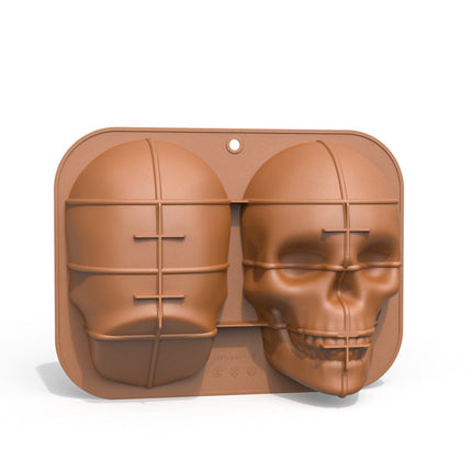 Silicone Skull Shaped Baking Mold – Cake, Chocolate, Jelly | Ikeame