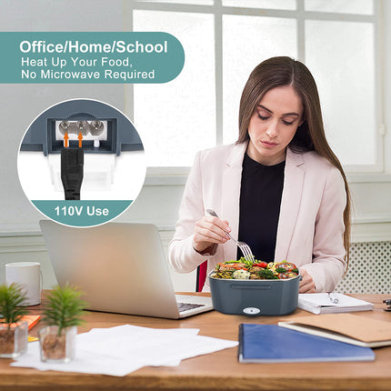 Electric Heating Lunch Box | Portable Heated Food Container