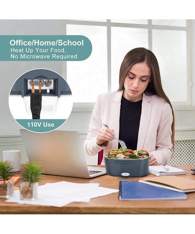 Electric Heating Lunch Box | Portable Heated Food Container