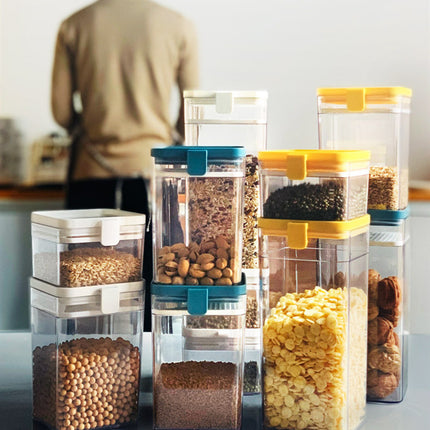 Airtight Kitchen Storage Jar - Food Container 500ml 1000ml 1600ml