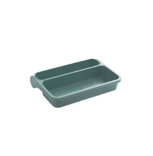 Sink Organiser Shelf – Punch-Free Wall Shelf | White, Powder, Green or Black