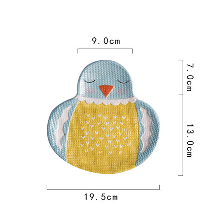 HomeCreativeCeramic Cute Pet Shaped Plate