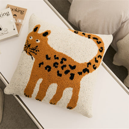 Spotted Leopard Blanket & Matching 45x45cm Cushion Cover