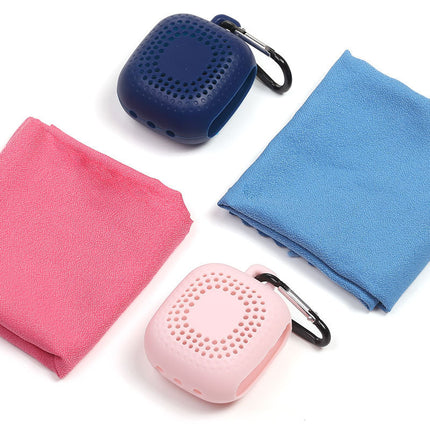Quick-drying Towel Sweat-absorbent Gym Cold Towel Outdoor Sports Towel Mini Travel Portable Silicone Suit