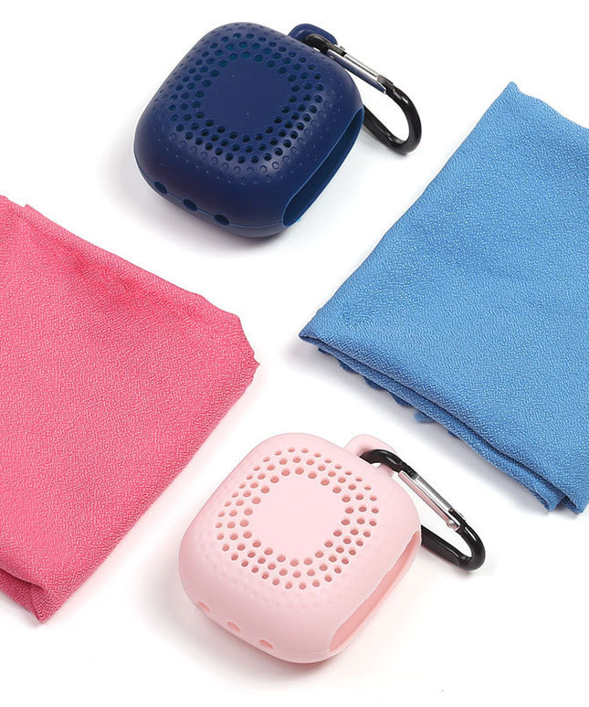 Quick-drying Towel Sweat-absorbent Gym Cold Towel Outdoor Sports Towel Mini Travel Portable Silicone Suit