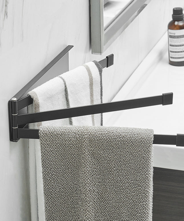 Nordic Bathroom Non-perforated Towel Rack Bathroom