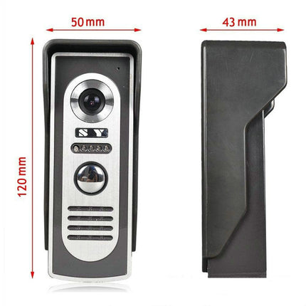 ENNIO 7-Inch Video Doorbell Intercom – Night Vision & Rainproof | Ikeame