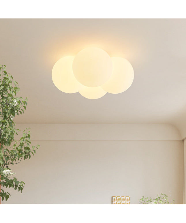 Modern Minimalist Cloud Ceiling Light – 4-Head LED Fixture | Ceiling & Chandelier