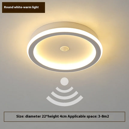 Human Induction LED Lamp – Modern Minimalist Wall Light | Ikeame