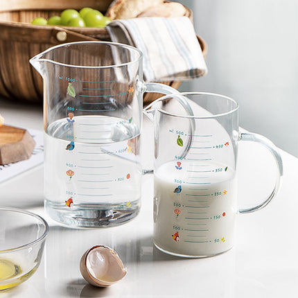 Large-Capacity Glass Measuring Cup – Kitchen Baking Tool | Ikeame