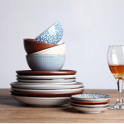 Underglaze ceramic and wind dish