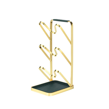 Punch-Free Pot Lid Rack | Kitchen Utensil & Spoon Organiser