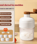 Ice Crusher + 5 Ice Molds
