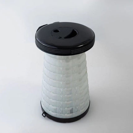 Outdoor Folding Stool with Light | Portable Camping Table & Seat