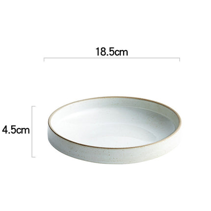 Stoneware Sesame Creative Retro Dinner Plate