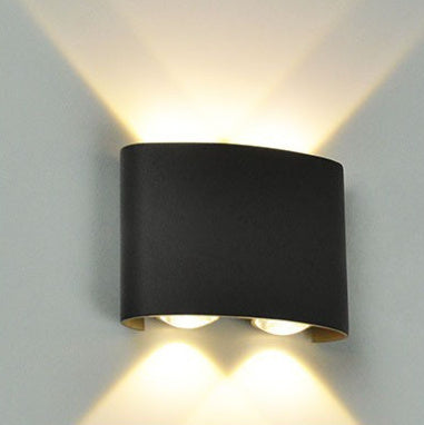 Modern Up & Down Wall Light – Indoor & Outdoor Waterproof | Ikeame