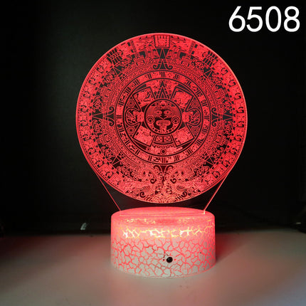 Colourful Touch LED Light Panels – 6 Designs, 7 or 16 Colours (Optional Remote Control)