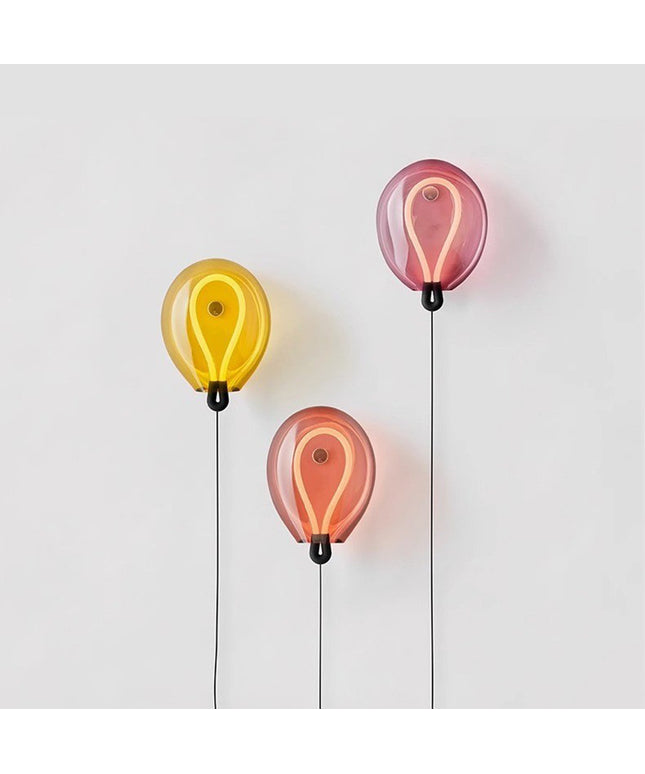 Balloon Shape Background Wall Bulla Wall Lamp Post-modern Designer Bedroom Aisle Stairs Ambience Light