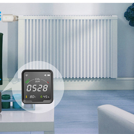 LED Colour Screen WiFi Smart Home Temperature & Humidity Sensor – Graffiti Smart Life App