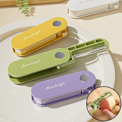 Foldable Vegetable Peeler | Stainless Steel Fruit & Potato Peeler