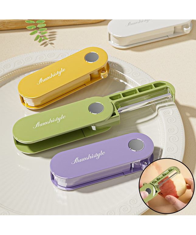 Foldable Vegetable Peeler | Stainless Steel Fruit & Potato Peeler