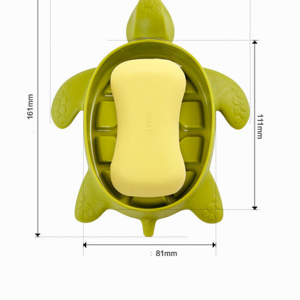 Creative Household Simple Wash Station Cartoon Turtle Soap Box