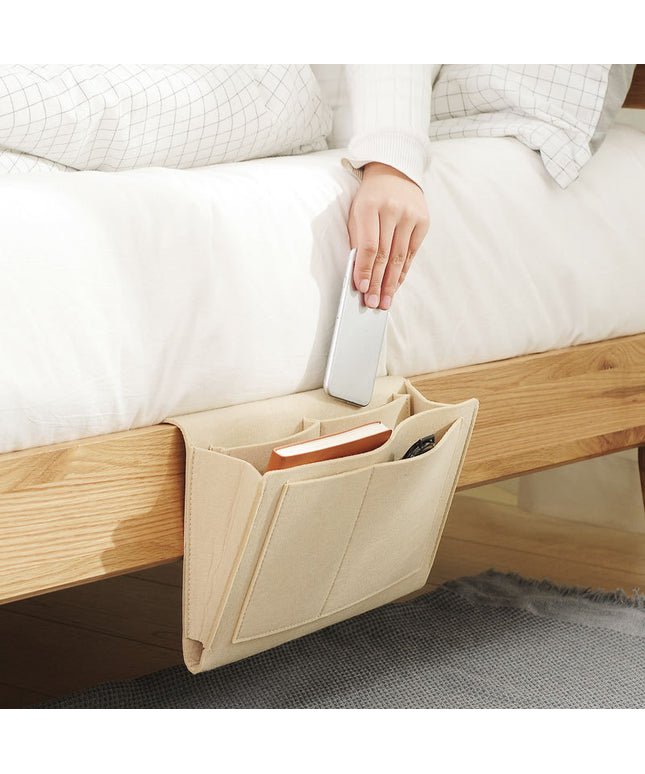Bedside Hanging Storage Pocket Nordic Fabric Organiser