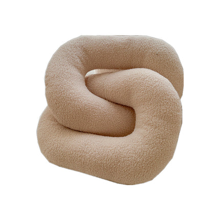 Sculptural Knot Cushion | Wavy & Twist Sofa Pillow