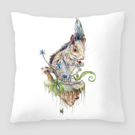 Animal Velvet Cushion Covers – 12 different designs 🦁🐰🦝