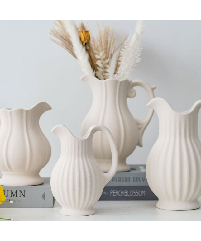 Plain Embryonic Ceramic Vase Decoration