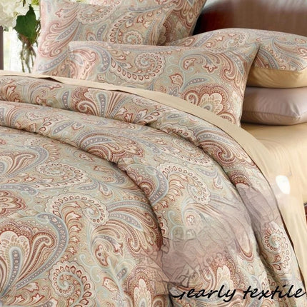 Paisley Cotton Bedding Set | 60s Gauze Duvet Cover