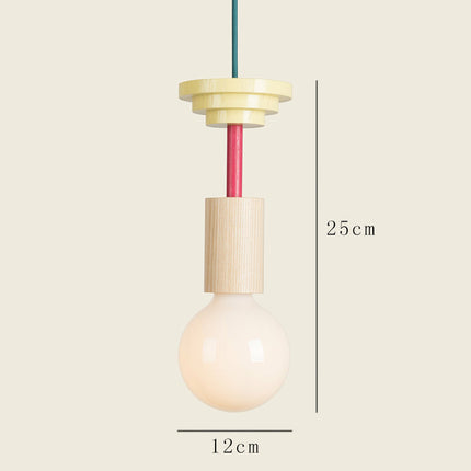 Modern Art Geometric Pendant LED Lights – 8 Designs, Warm or White Light