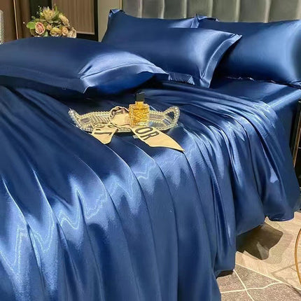 Silk Bedding Set | Luxury Duvet Cover 4 Piece