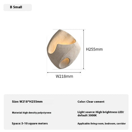 Silent Bedroom Bedside Wall Lamp
