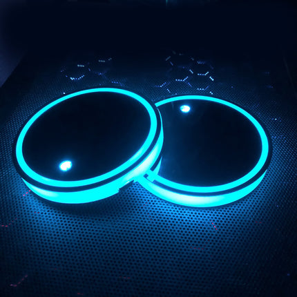 LED Light Up Coasters | Rechargeable Drink Coaster Set