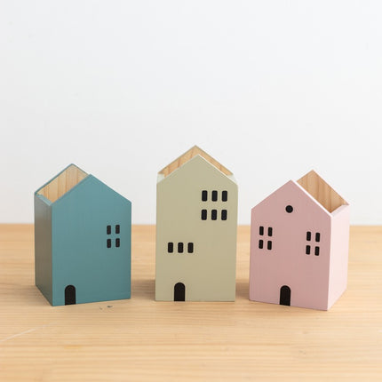 Cute House Desk Organiser