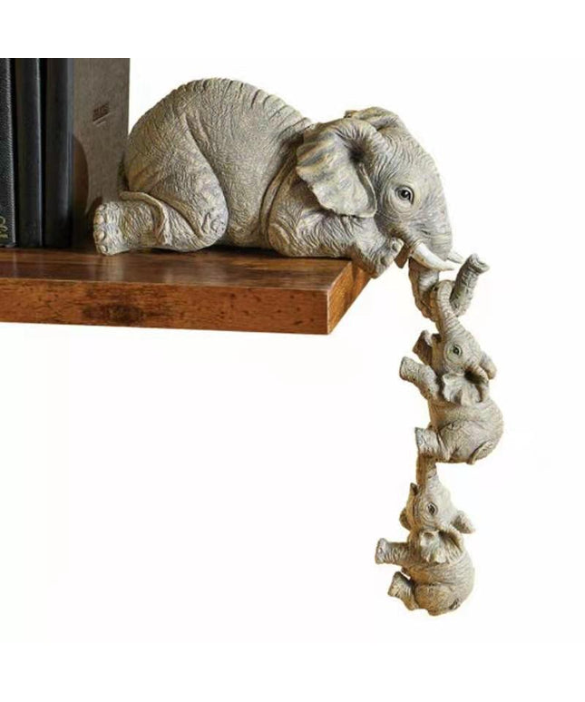 Elephant Decor Set | Resin Hanging Décor