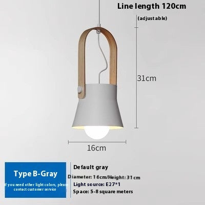 Nordic Pendant Light Shade – Modern Dome & Triangular Designs (6 Colours, 3 Shapes)