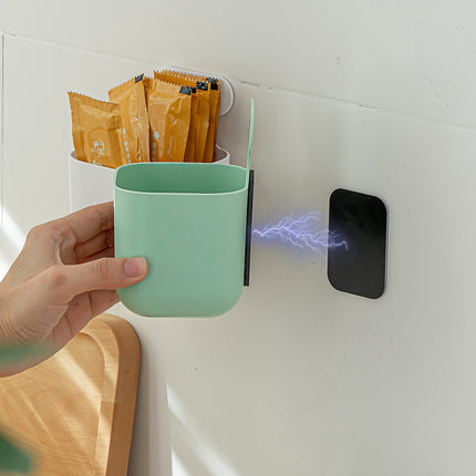 Magnetic Wall Storage Box Kitchen Organiser Holder